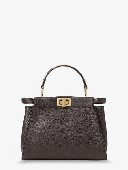 Peekaboo Mini hammered leather handbag thumbnail