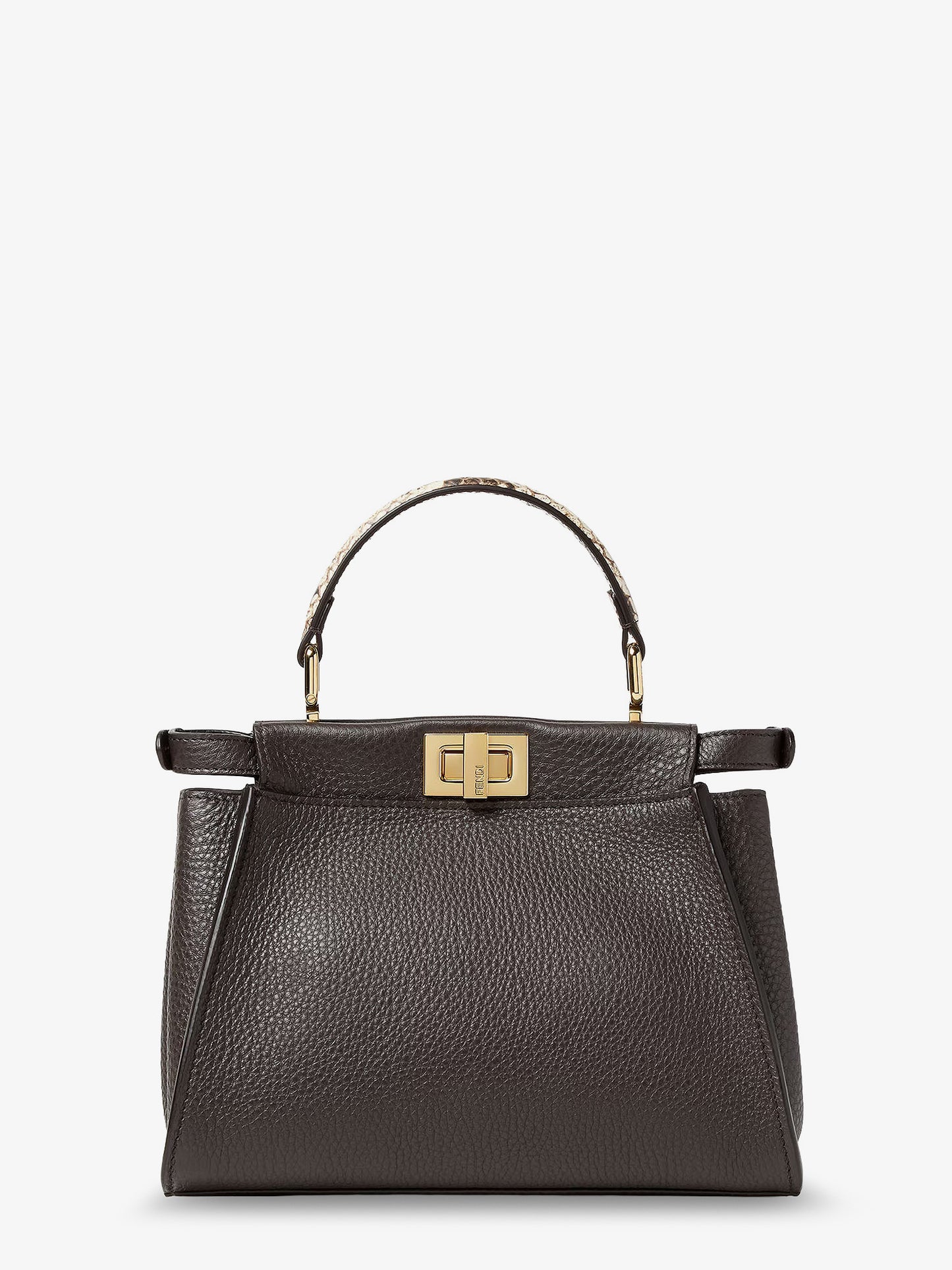Peekaboo Mini hammered leather handbag