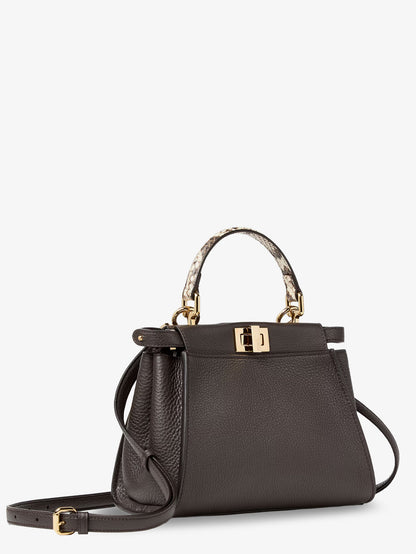 Peekaboo Mini hammered leather handbag thumbnail