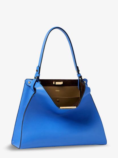 Fendi Way Medium leather shoulder bag with contrasting lining thumbnail