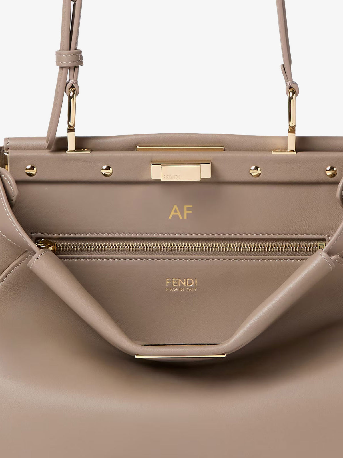 My Peekanno Small leather shoulder bag
