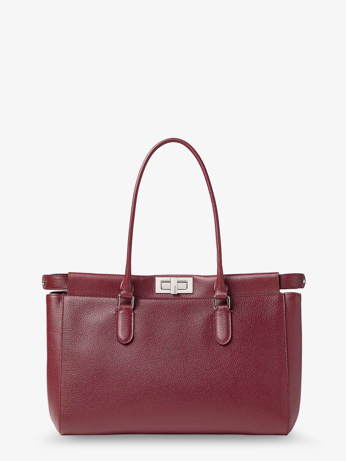 Borsa a spalla Peekaboo Tote in pelle