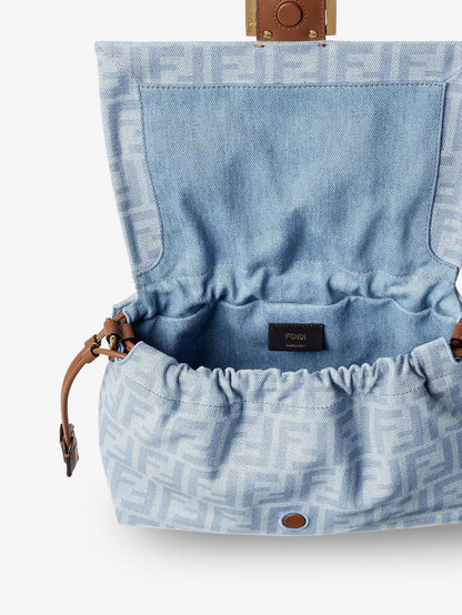 Mamma Baguette Light Denim crossbody bag thumbnail
