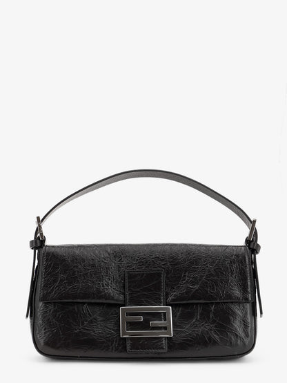 Baguette vintage-effect leather shoulder bag thumbnail