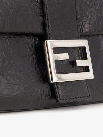 Baguette vintage-effect leather shoulder bag thumbnail