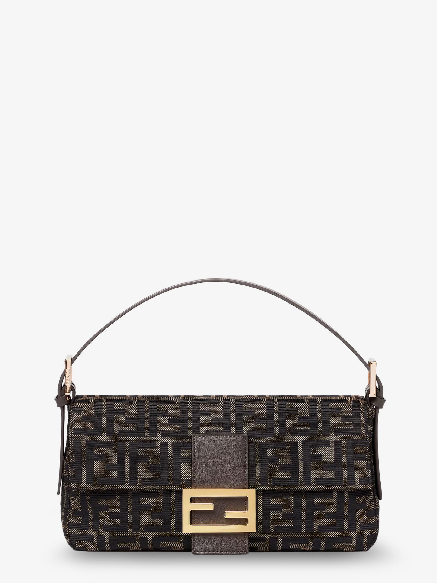 Baguette 26424 FF Zucca fabric shoulder bag
