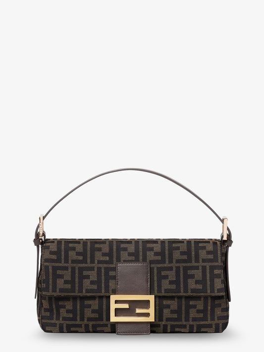 Baguette 26424 FF Zucca fabric shoulder bag