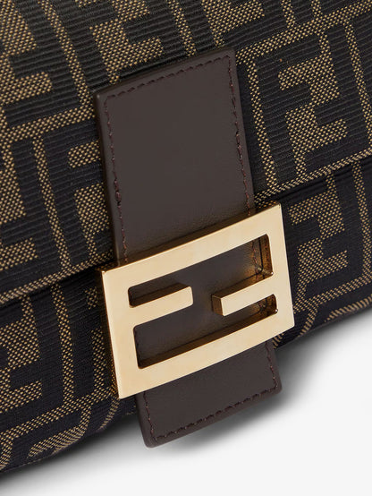 Baguette 26424 FF Zucca fabric shoulder bag thumbnail