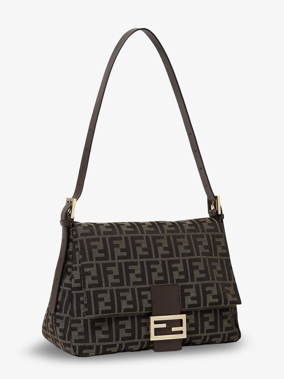 Flap 26325 FF Zucca Jacquard shoulder bag