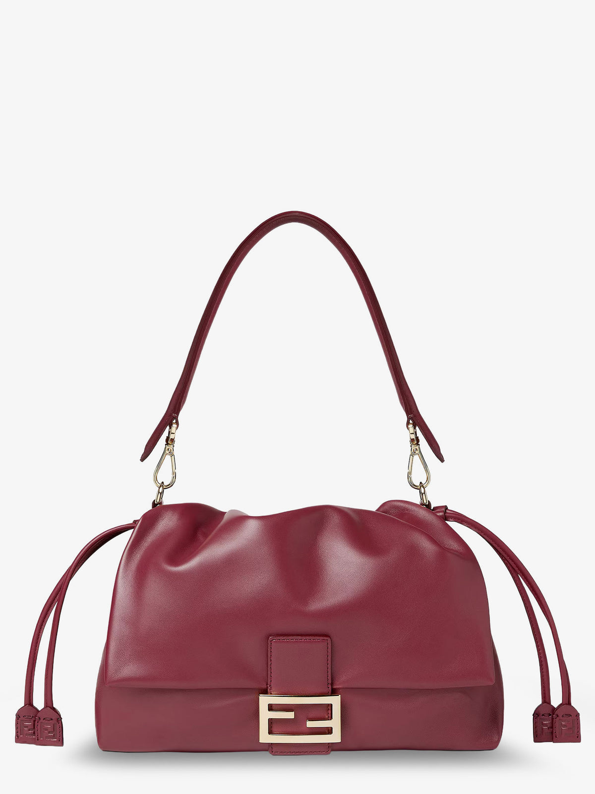 Large Soft Leather Baguette Bag