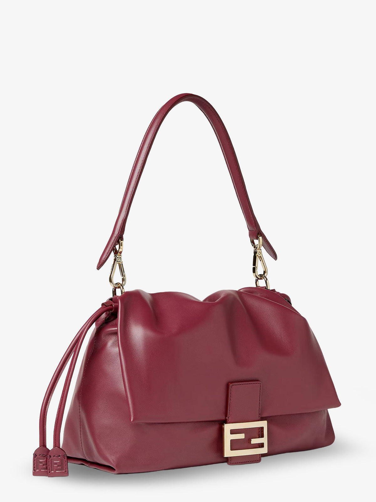 Large Soft Leather Baguette Bag