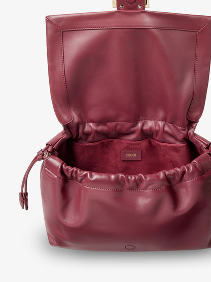 Large Soft Leather Baguette Bag thumbnail