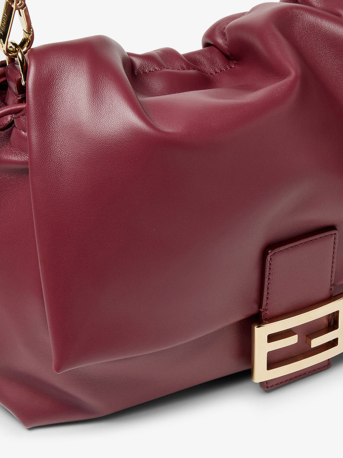 Large Soft Leather Baguette Bag