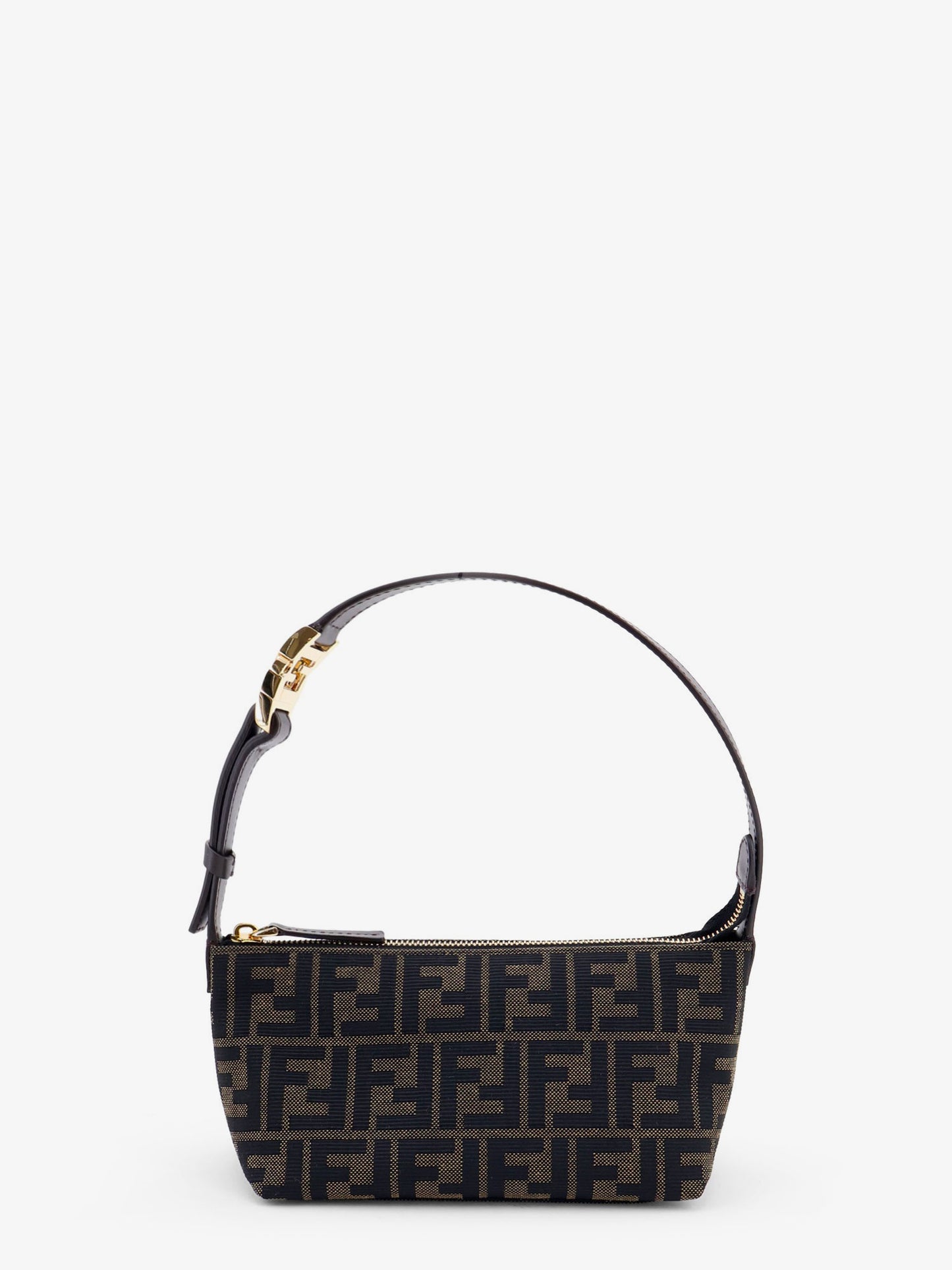 Vanity Pouch FF Jacquard Fabric Small Handbag