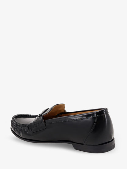 Leather Scrunch loafers thumbnail