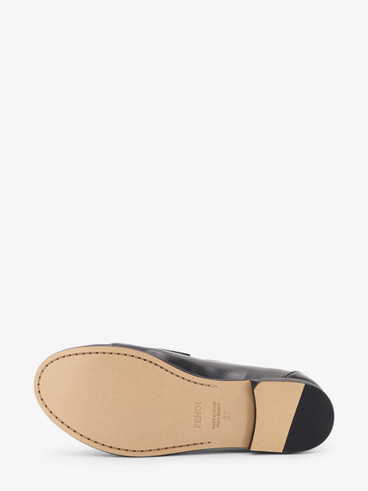 Leather Scrunch loafers thumbnail