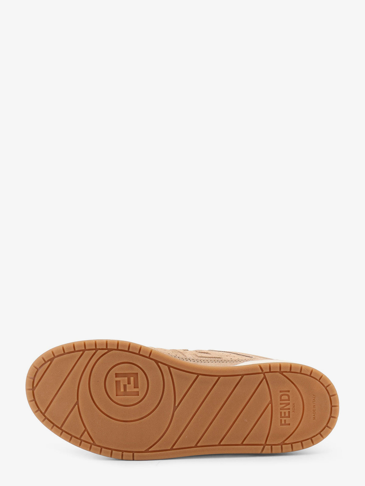 Fendi Match suede sneakers