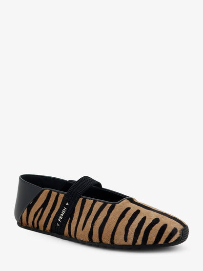 Pony hair ballet flats thumbnail