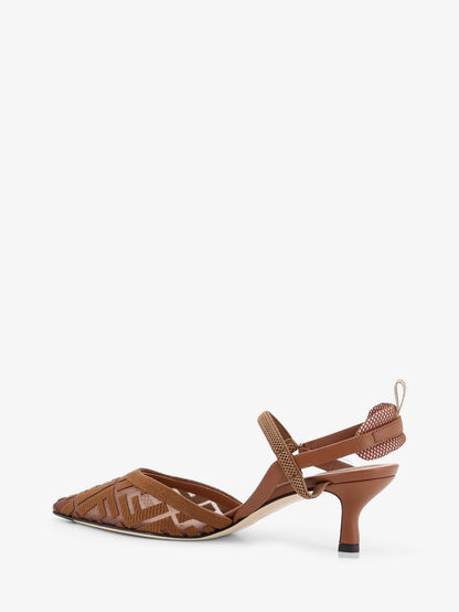 Colibri mesh pumps with FF embroidery thumbnail