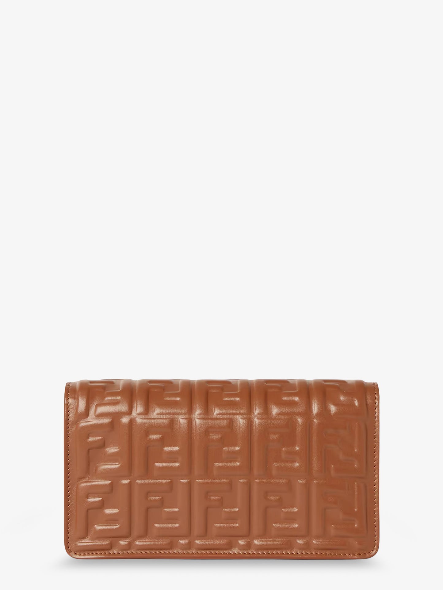 Leather Wallet on Chain Baguette