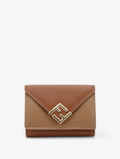 FF Diamonds Micro Trifold Leather Wallet thumbnail