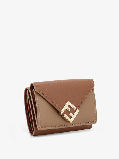 FF Diamonds Micro Trifold Leather Wallet thumbnail