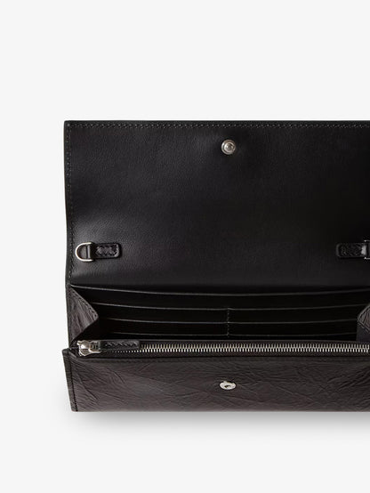 Continental crackled leather wallet thumbnail