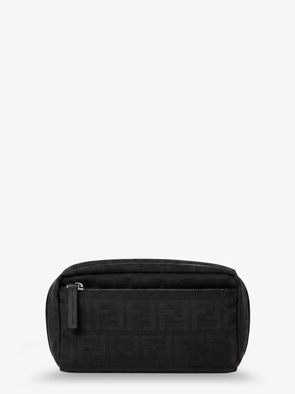 FF Zucca jacquard fabric clutch bag thumbnail