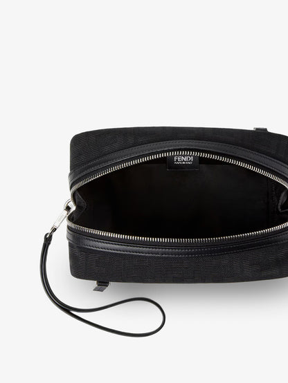 FF Zucca jacquard fabric clutch bag thumbnail