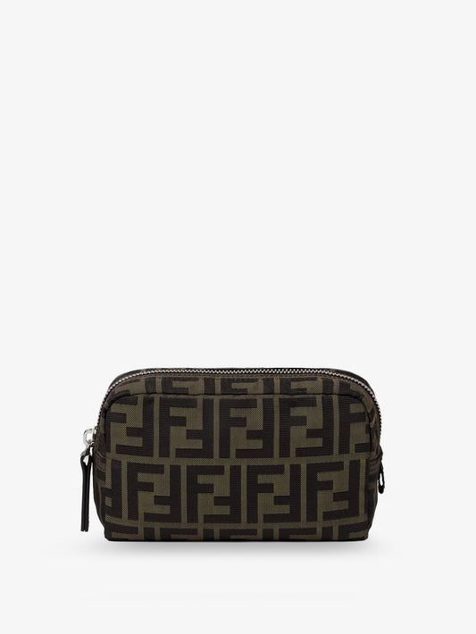 FF technical fabric clutch bag
