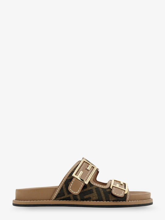 Feel FF fabric sandals