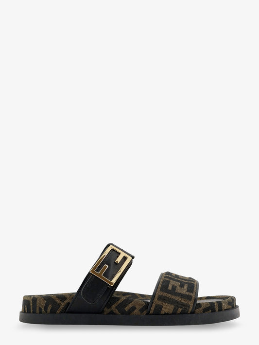 Feel FF fabric sandals