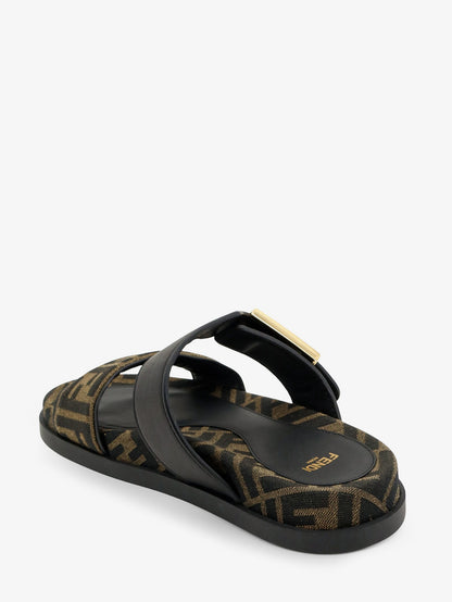 Feel FF fabric sandals thumbnail