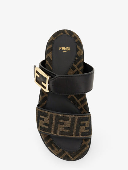 Feel FF fabric sandals thumbnail