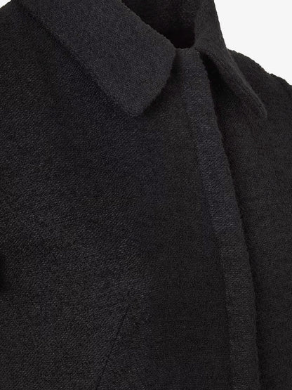 Wool blend long dress thumbnail