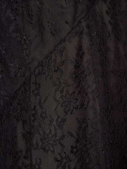 Black "Flowers and Berries" lace dress thumbnail