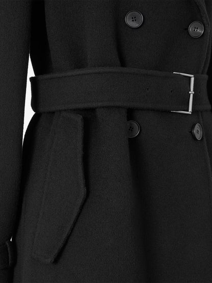 FF Zucca virgin wool midi coat thumbnail