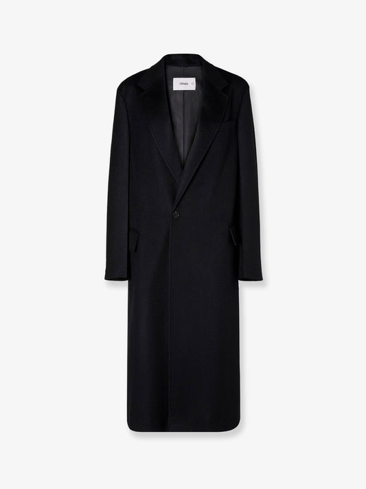 Cappotto midi in cashmere