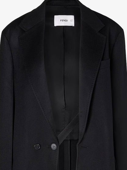 Midi cashmere coat thumbnail