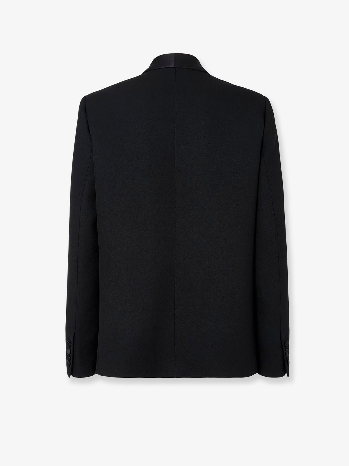 Single-breasted virginn wool blazer