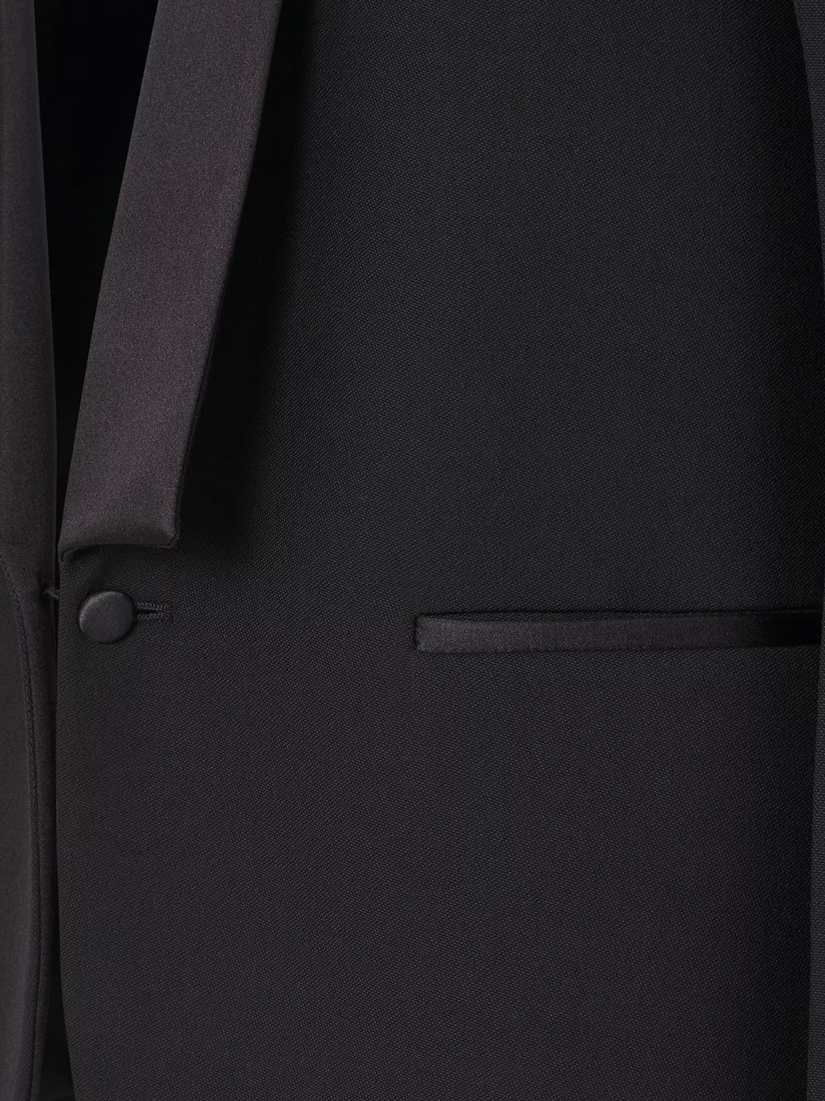 Single-breasted virginn wool blazer