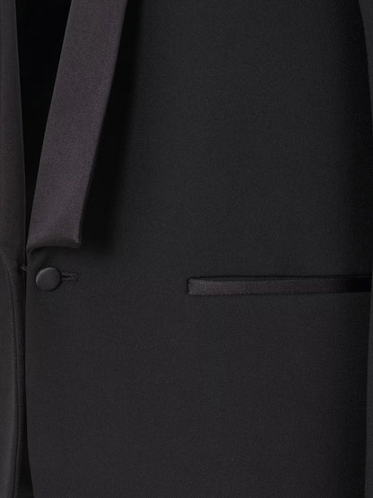 Single-breasted virginn wool blazer thumbnail