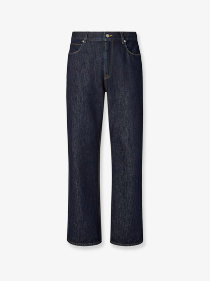 Denim Regular Blu Washed Jeans thumbnail