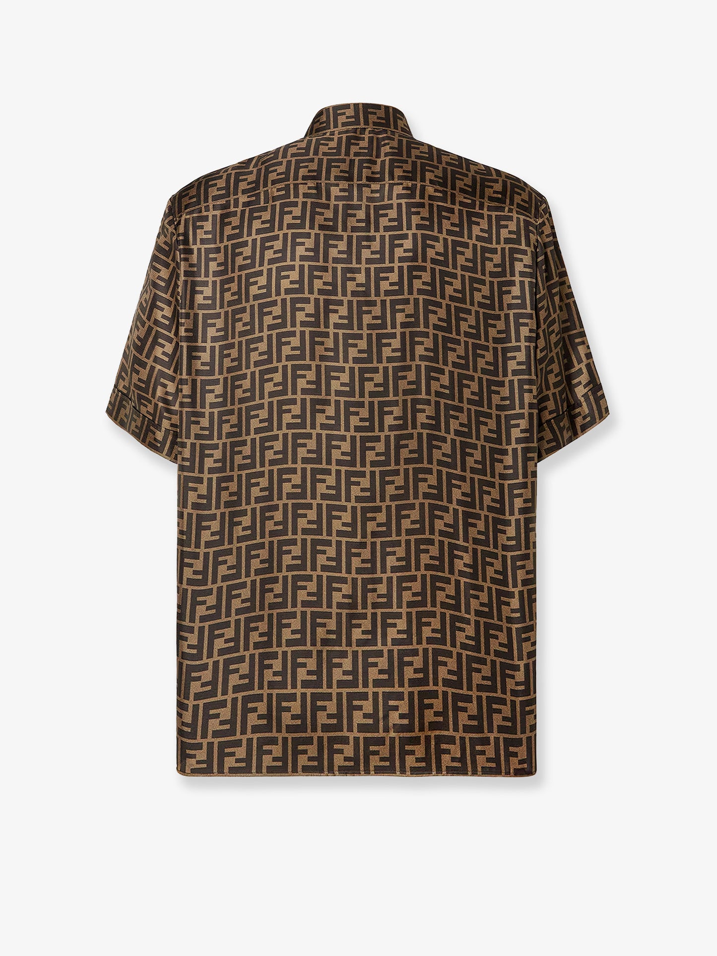 Silk shirt with FF motif