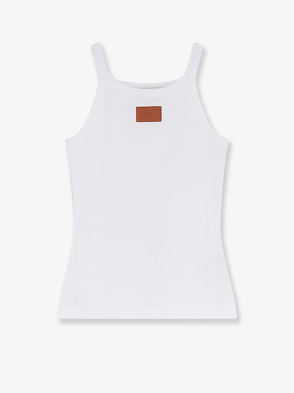 Ribbed cotton tank top thumbnail