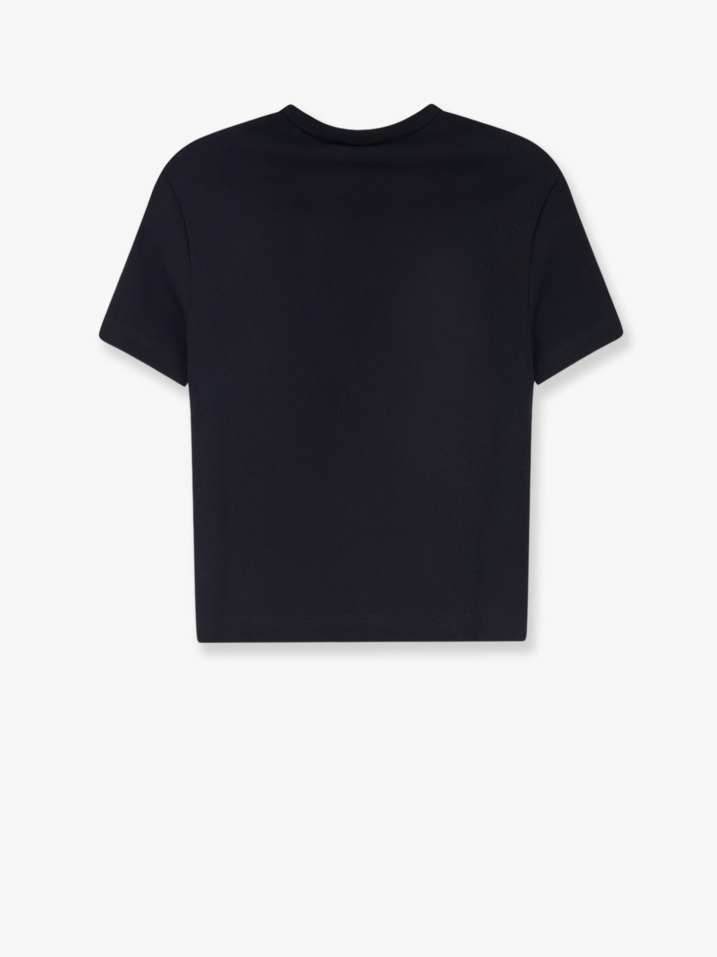 Cropped stretch cotton t-shirt