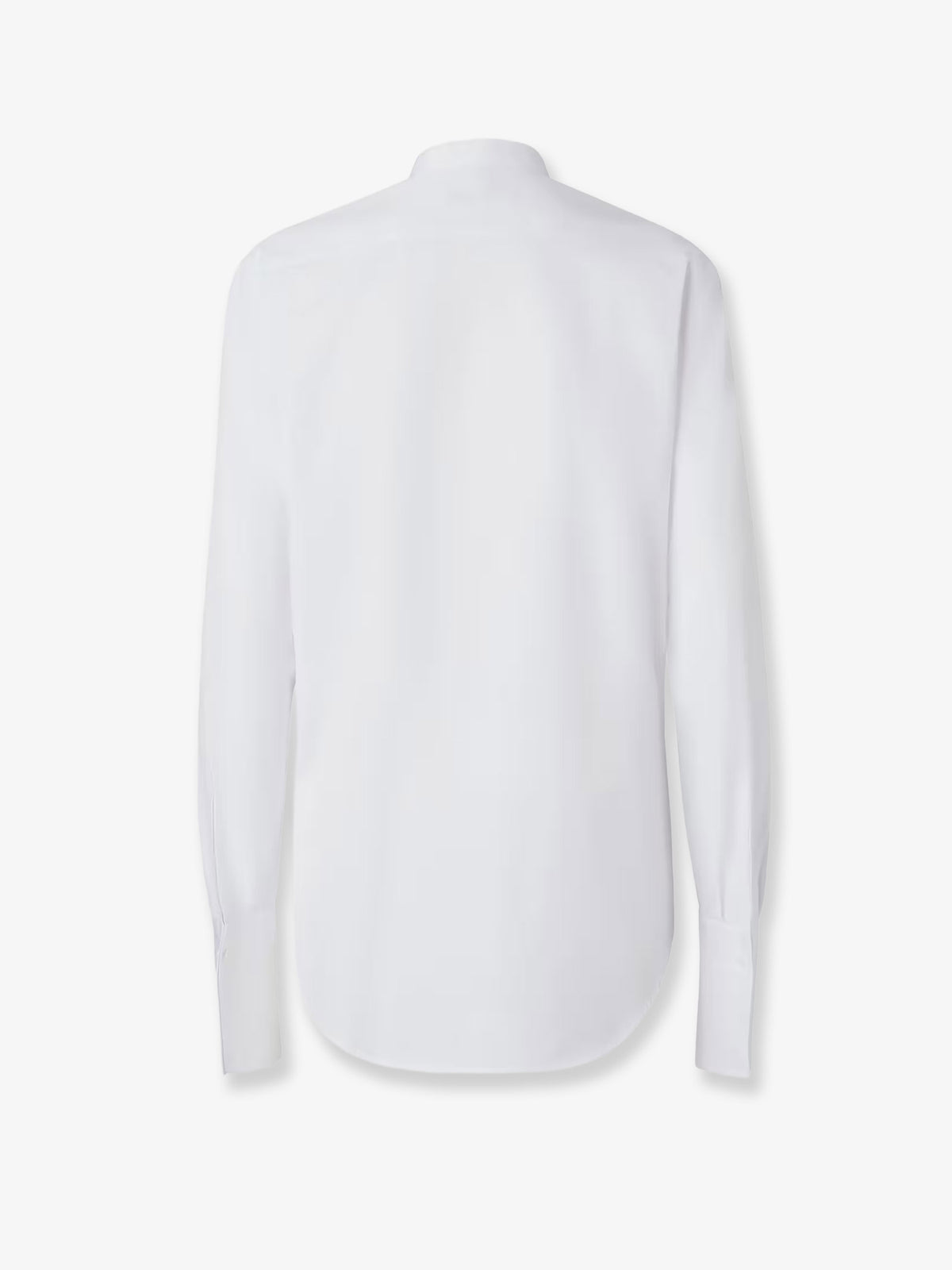White popeline shirt