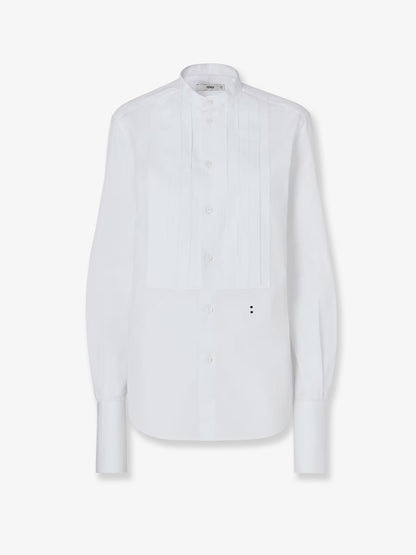 White popeline shirt thumbnail