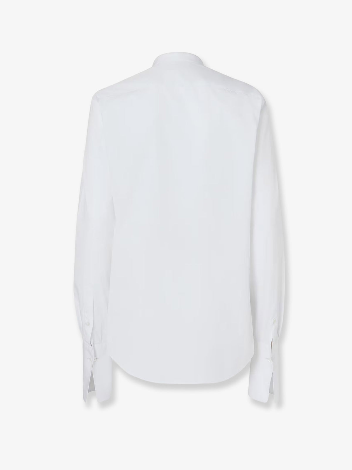 White popeline shirt