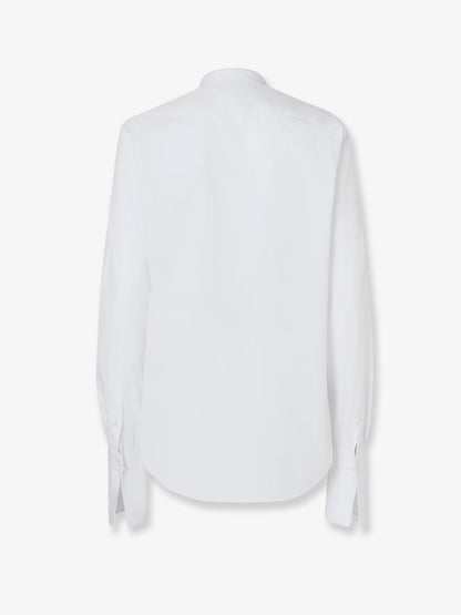 White popeline shirt thumbnail